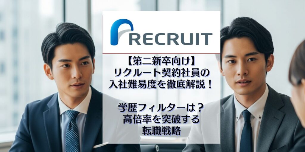 リクルート　入社難易度