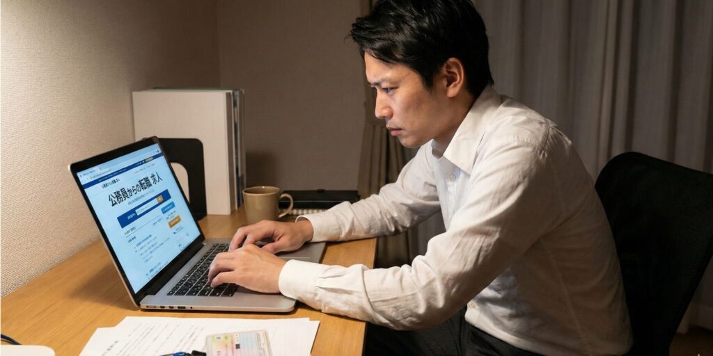 公務員　転職